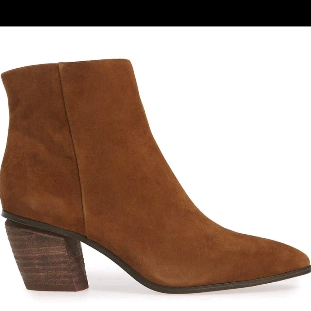 Vince Camuto‎ GRASEM Brown Suede Ankle Boots